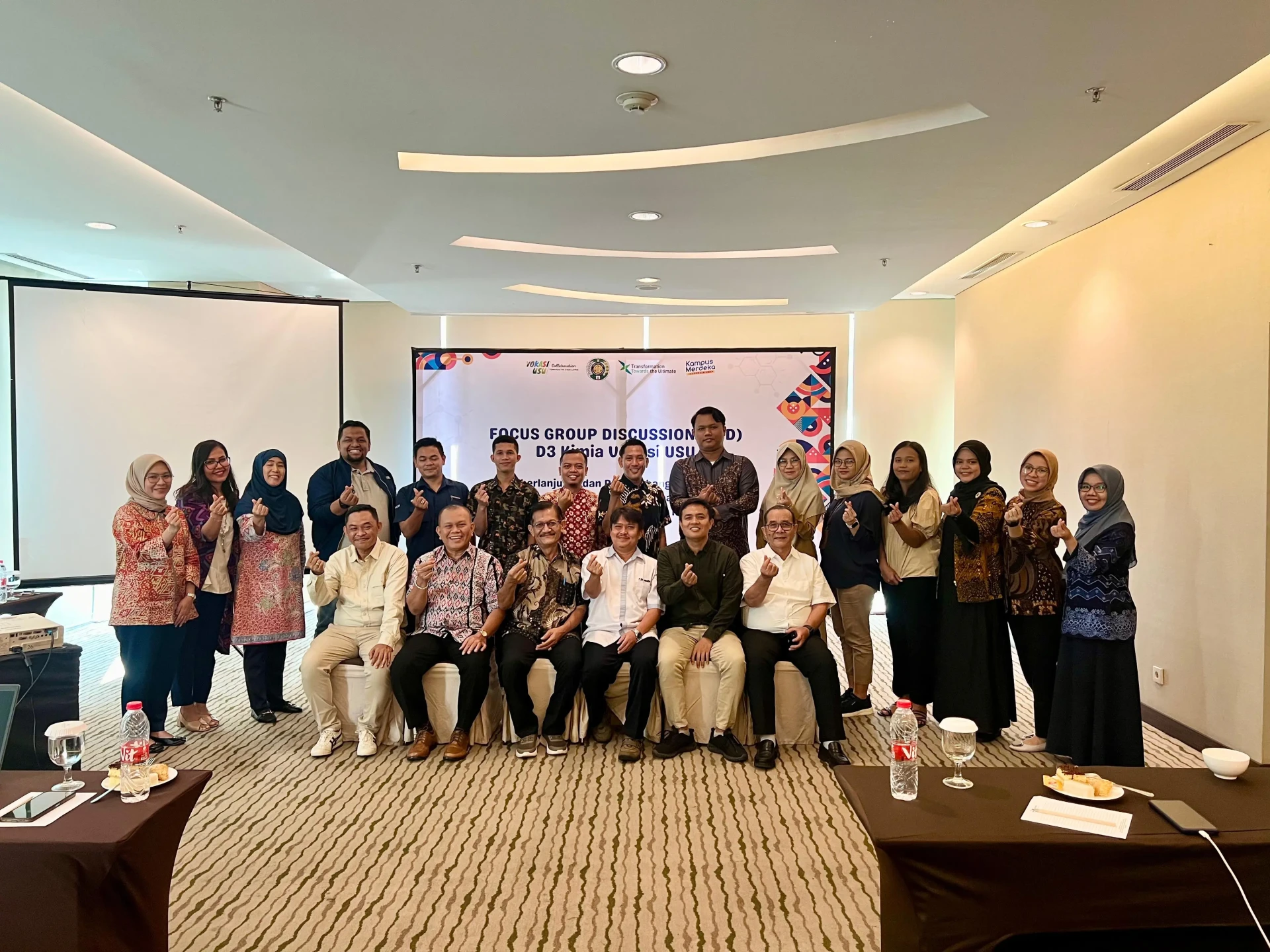 Focus Group Disscussion Program Studi D3 Kimia Fakultas Vokasi USU " Keberlanjutan dan Pengembangan Teaching Factory: Memaksimalkan Dampak Kolaborasi Perguruan Tinggi dan Industri
